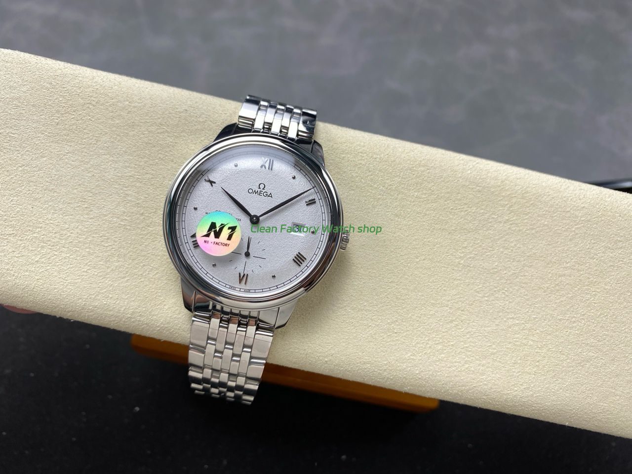 N1 Factory Omega De Ville Prestige 434.10.41.20.02.001 41mm Full Steel Roman Numerals Silver Dial (6) N1 Factory Omega De Ville Prestige 434.10.41.20.02.001 41mm Full Steel Roman Numerals Silver Dial (6)