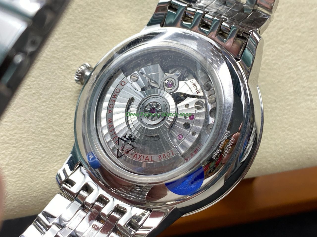 N1 Factory Omega De Ville Prestige 434.10.41.20.03.001 41mm Full Steel Roman Numerals Blue Dial (7) N1 Factory Omega De Ville Prestige 434.10.41.20.03.001 41mm Full Steel Roman Numerals Blue Dial (7)