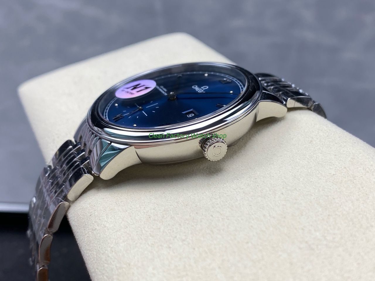 N1 Factory Omega De Ville Prestige 434.10.41.20.03.001 41mm Full Steel Roman Numerals Blue Dial (8) N1 Factory Omega De Ville Prestige 434.10.41.20.03.001 41mm Full Steel Roman Numerals Blue Dial (8)