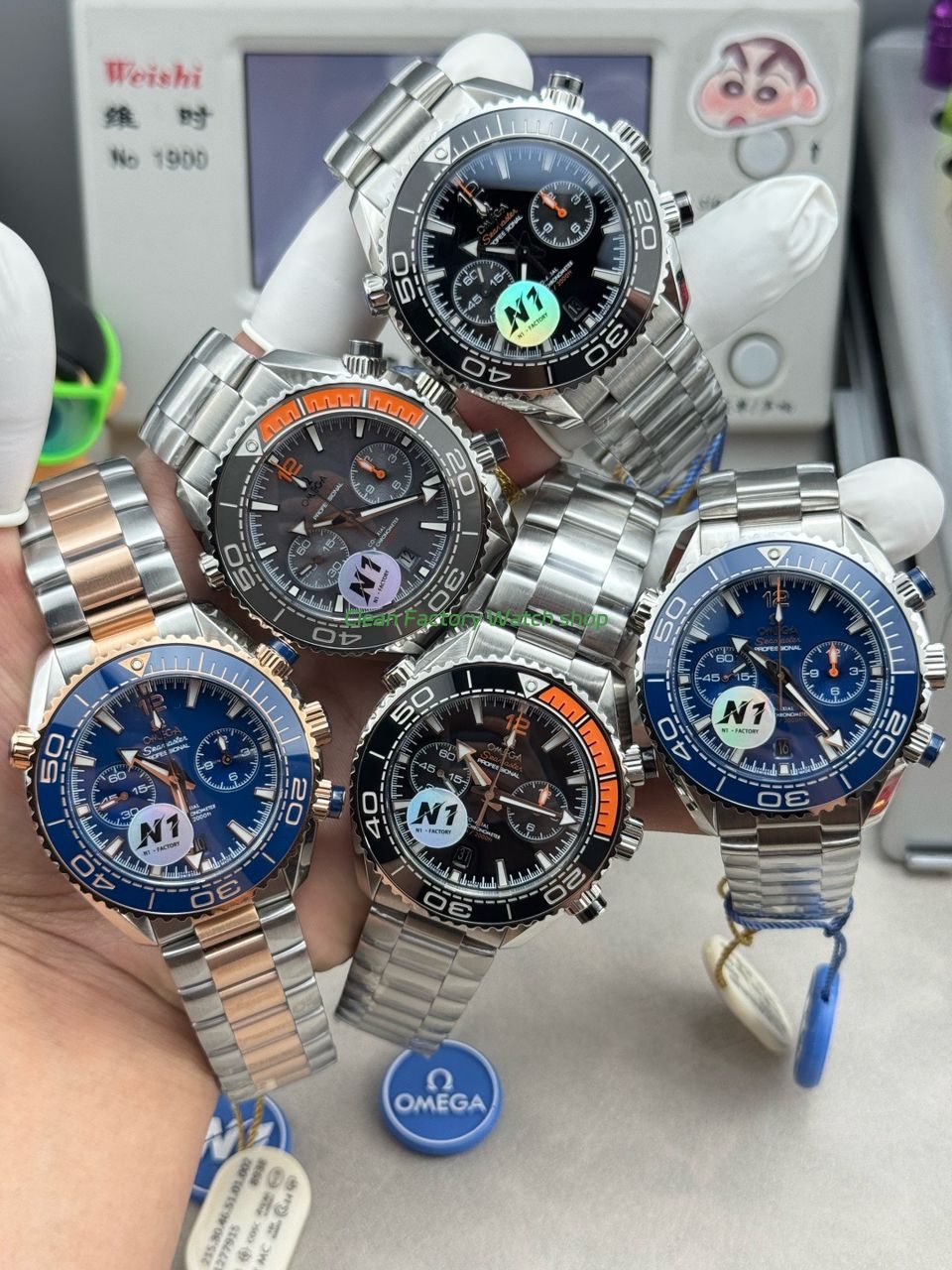 N1 Factory Omega Seamaster Planet Ocean Chronograph 215.92.46.51.99.001 45mm Full Steel Grey Dial (7) N1 Factory Omega Seamaster Planet Ocean Chronograph 215.92.46.51.99.001 45mm Full Steel Grey Dial (7)