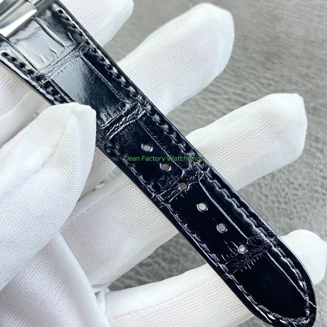 PPF Factory Patek Philippe Nautilus 57261A-0014 40mm Leather Strap Blue Dial (2) PPF Factory Patek Philippe Nautilus 57261A-0014 40mm Leather Strap Blue Dial (2)