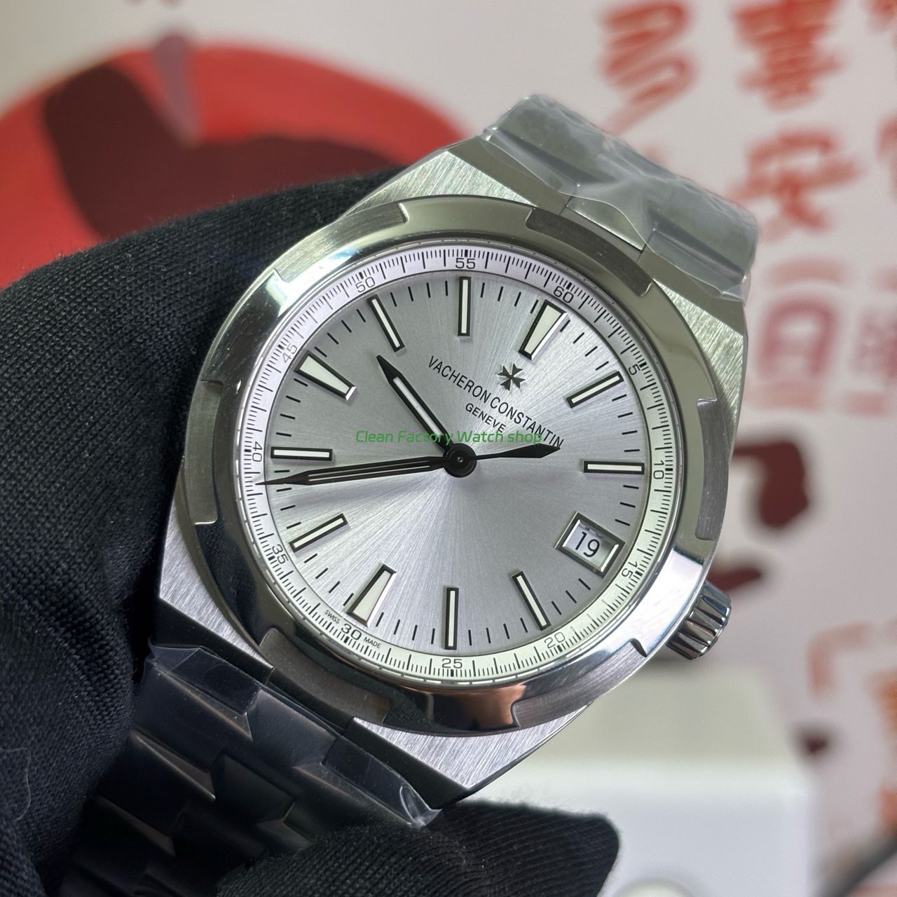 PPF Factory Vacheron Constantin Overseas 4500V110A-B1412 41mm Rubber Strap Silver Dial (9) PPF Factory Vacheron Constantin Overseas 4500V110A-B1412 41mm Rubber Strap Silver Dial (9)