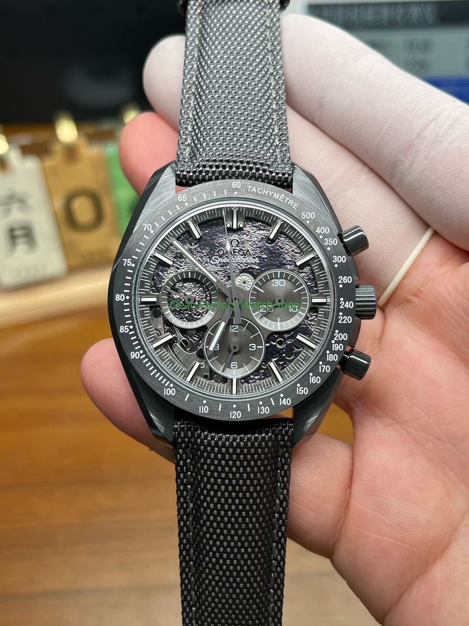 SMF Factory Omega Speedmaster Dark Side Of The Moon