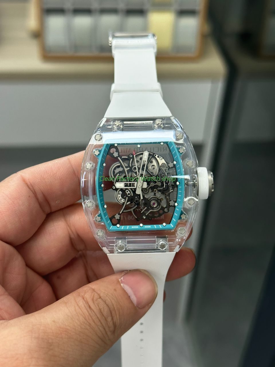 Sonic Factory Richard Mille RM 055 skeleton watch