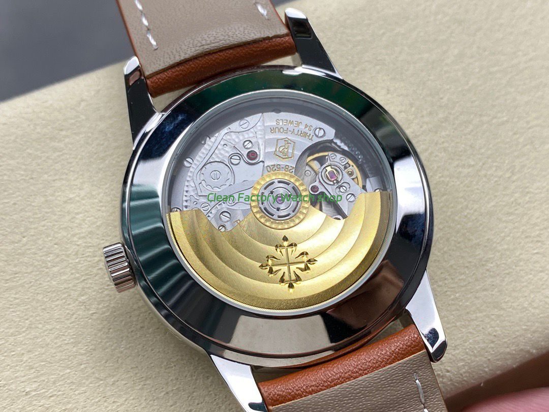 TW Factory Patek Philippe Calatrava Weekly Calendar 5212A-001 40mm Leather Strap Silver Dial (2) TW Factory Patek Philippe Calatrava Weekly Calendar 5212A-001 40mm Leather Strap Silver Dial (2)