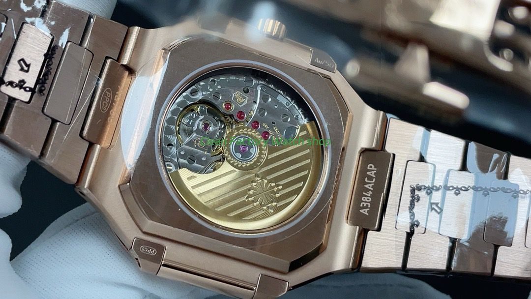 TW Factory Patek Philippe Cubitus 5821 45mm Half Rose Gold Brown Dial (7) TW Factory Patek Philippe Cubitus 5821 45mm Half Rose Gold Brown Dial (7)