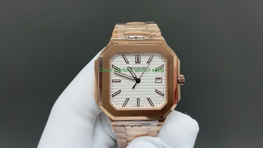 TW Factory Patek Philippe Cubitus 7128 rose gold watch