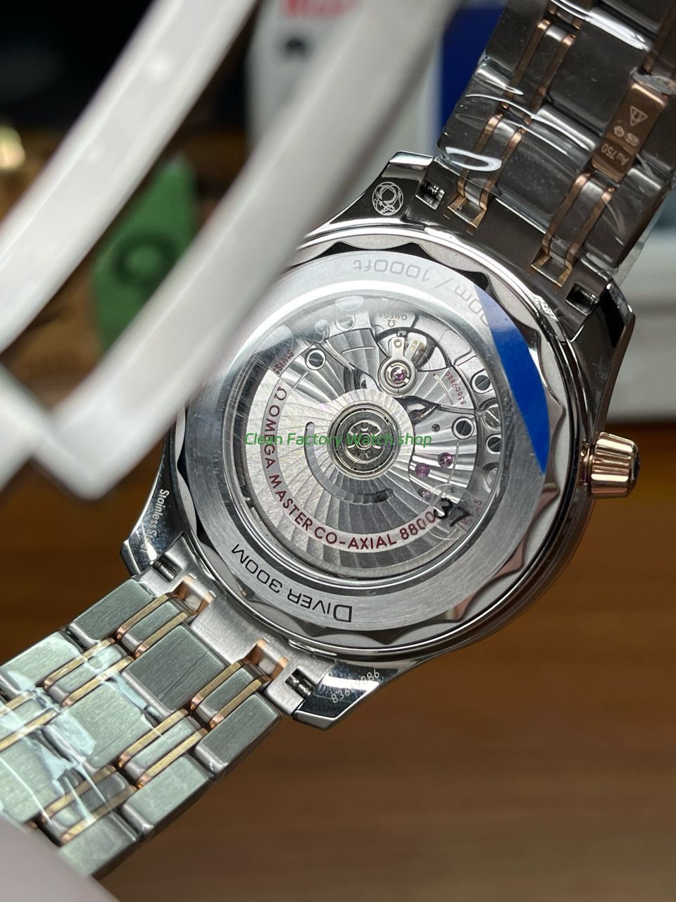 VS Factory Omega Seamaster Diver 300M 210.22.42.20.01.001 42mm Half Yellow Gold Black Dial (3) VS Factory Omega Seamaster Diver 300M 210.22.42.20.01.001 42mm Half Yellow Gold Black Dial (3)