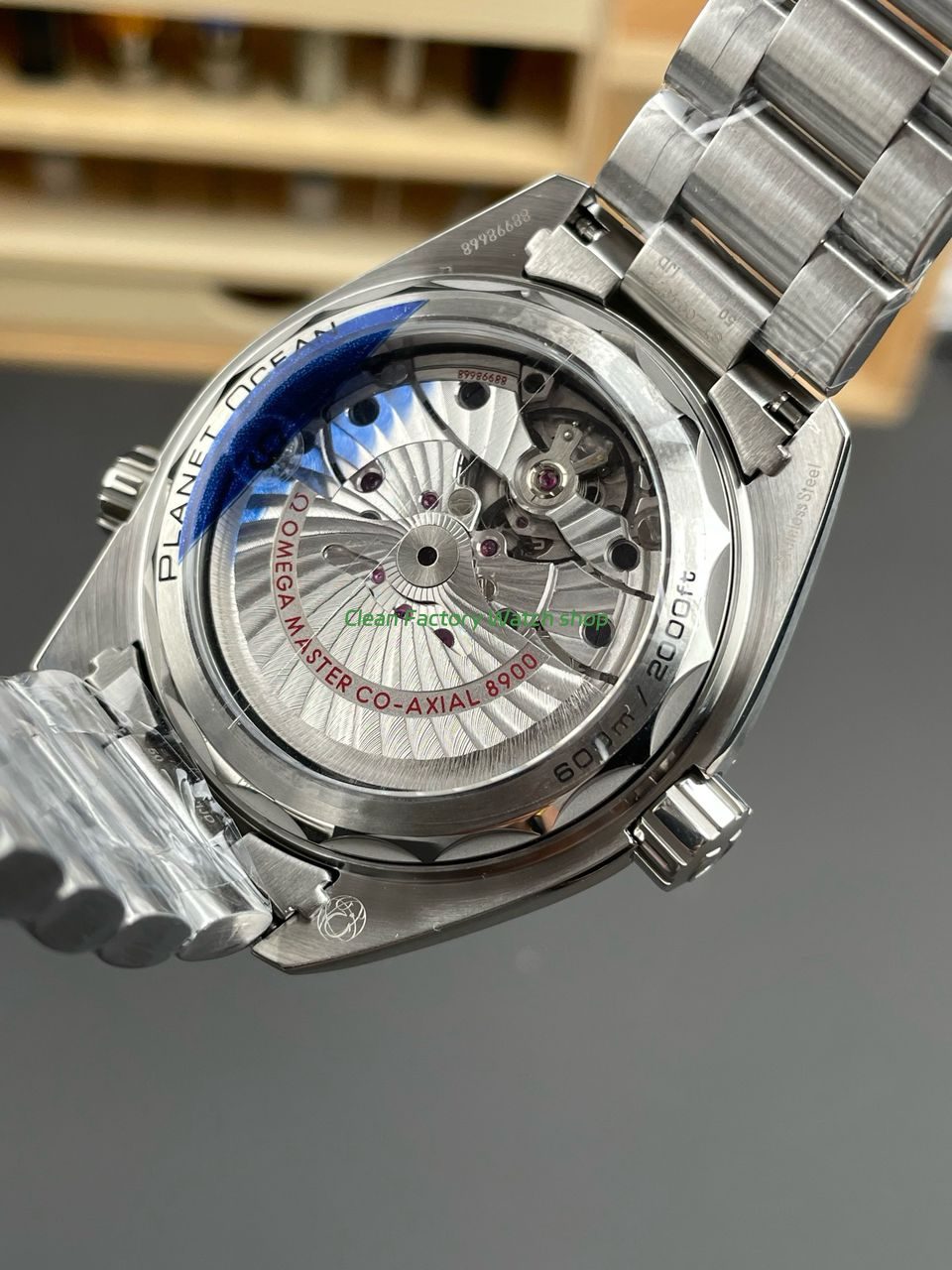 VS Factory Omega Seamaster Planet Ocean 600M 215.32.44.21.01.001 43.5mm Full Steel Arabic Numerals Black Di VS Factory Omega Seamaster Planet Ocean 600M 215.32.44.21.01.001 43.5mm Full Steel Arabic Numerals Black Di