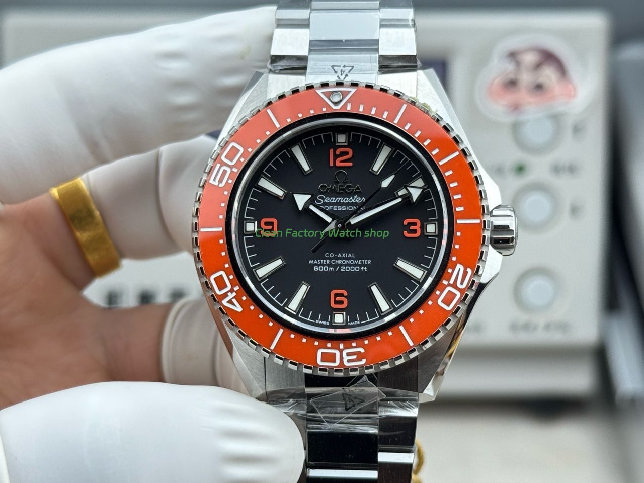 VS+ Factory Planet Ocean stainless steel bracelet