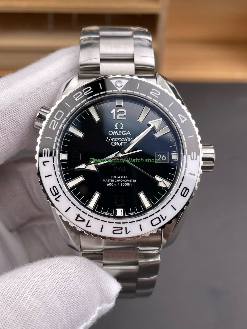 VS Factory Omega Planet Ocean 600M 43.5mm watch