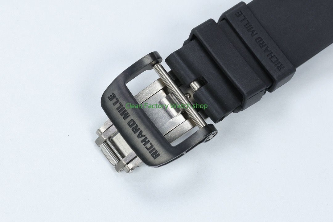 ZF Factory Richard Mille RM 35-01 42mm Black Carbon Fiber Black Rubber Strap Black Skeletonized Dial (10) ZF Factory Richard Mille RM 35-01 42mm Black Carbon Fiber Black Rubber Strap Black Skeletonized Dial (10)