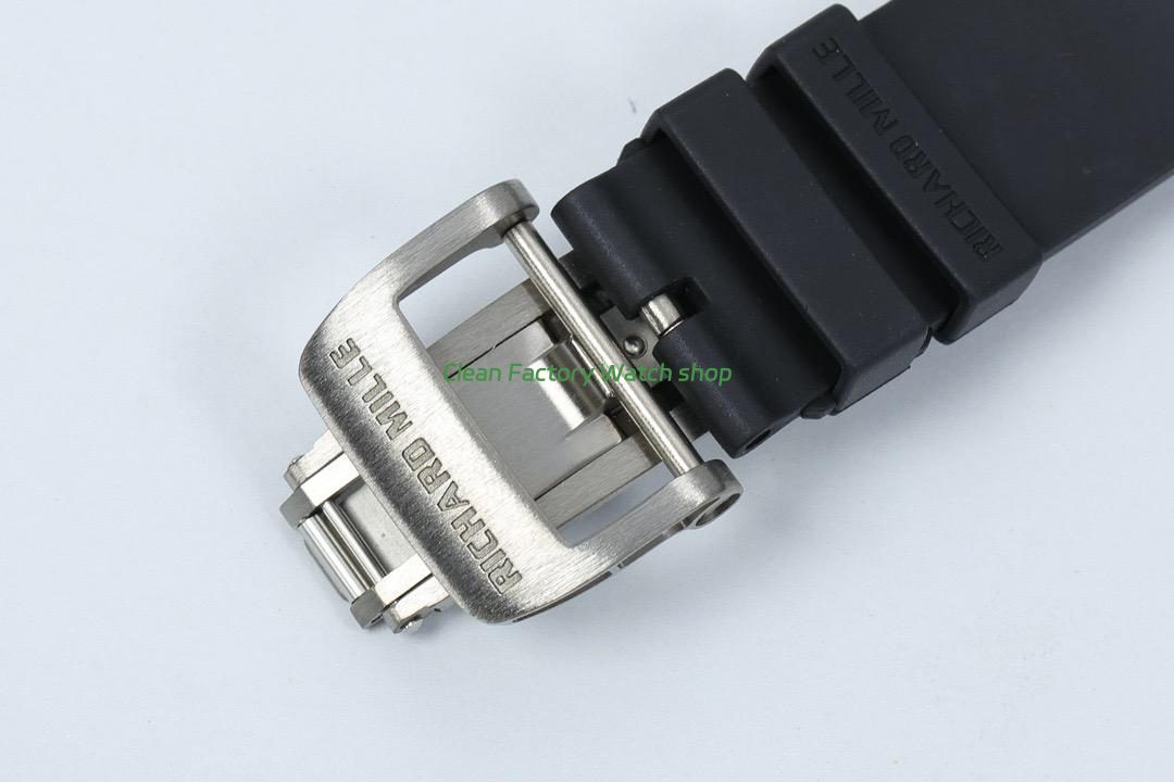 ZF Factory Richard Mille RM 35-01 42mm White Carbon Fiber Black Rubber Strap White Skeletonized Dial (8) ZF Factory Richard Mille RM 35-01 42mm White Carbon Fiber Black Rubber Strap White Skeletonized Dial (8)