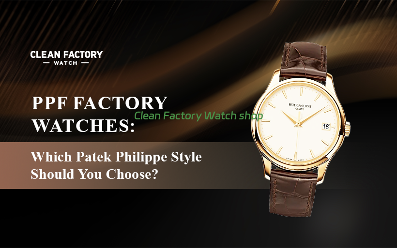 PPF Factory Watches Which Patek Philippe Style Should You Choose banner